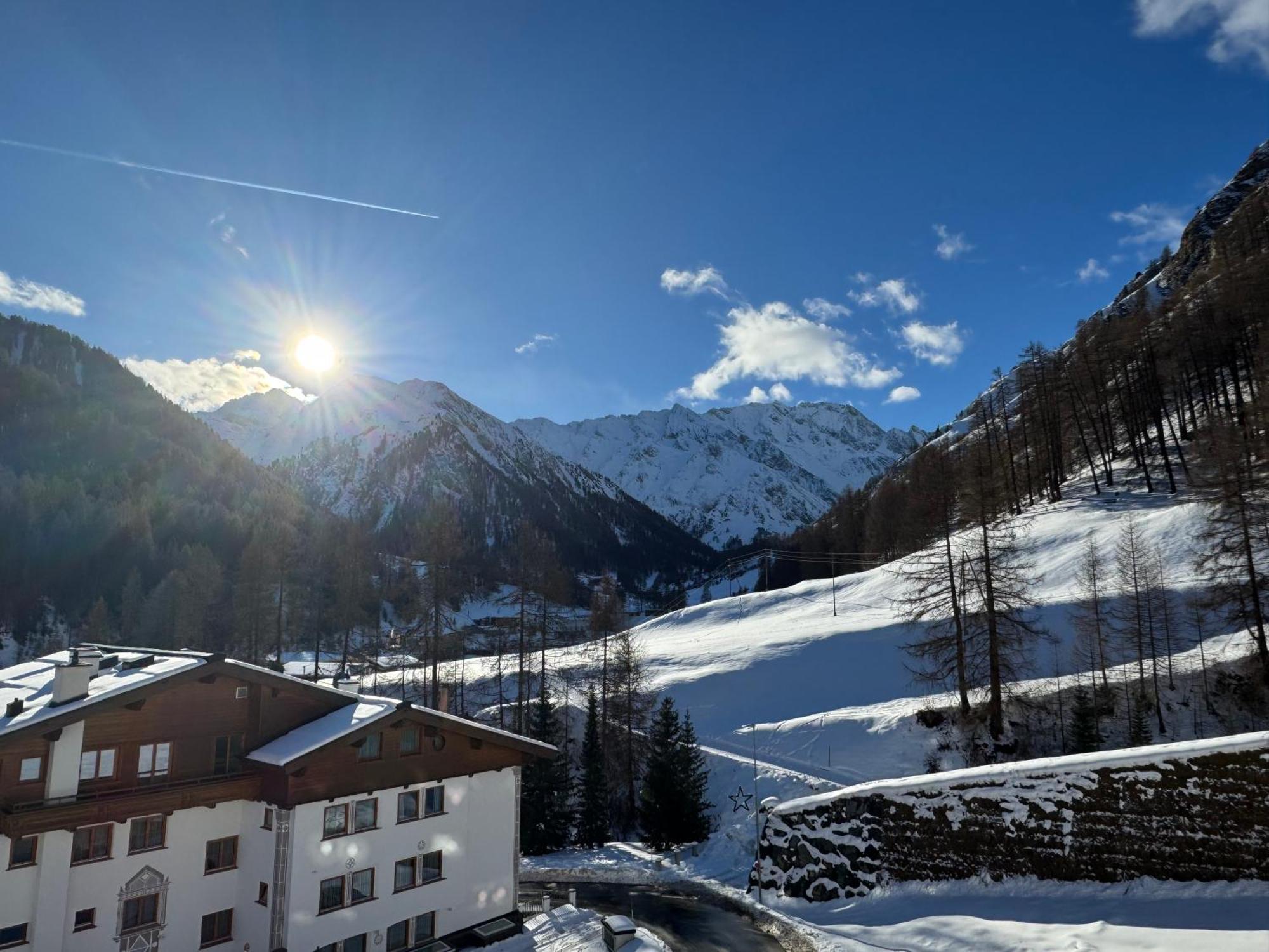 Sonnenhotel Soldanella Sonneck Samnaun Dış mekan fotoğraf